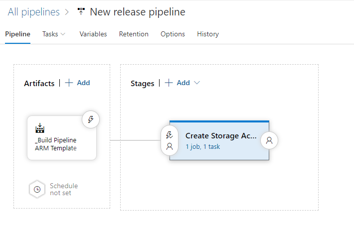 Create an Azure DevOps Release Pipeline for ARM Template Deployment